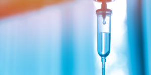 drip being used during medical detox